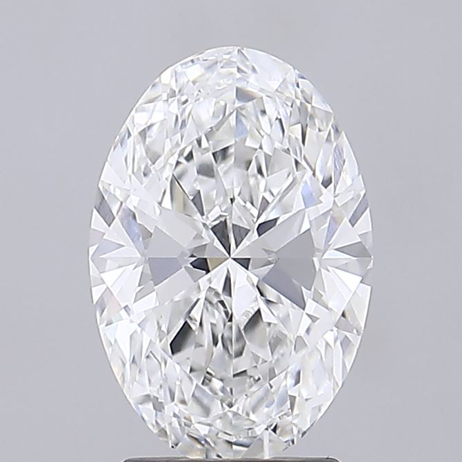 2.7ct Oval E VVS1 Lab Created Diamond