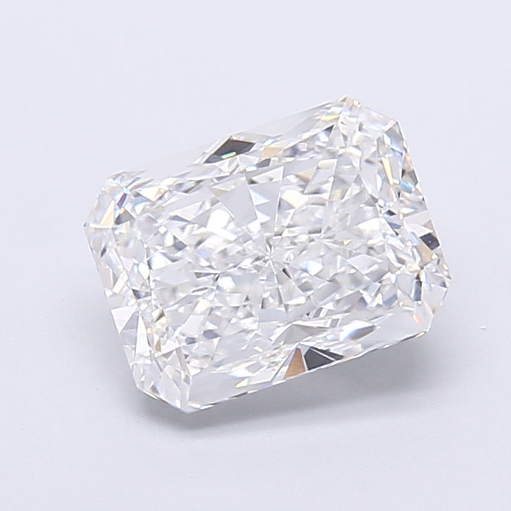 3.13ct Radiant D VVS1 Lab Created Diamond