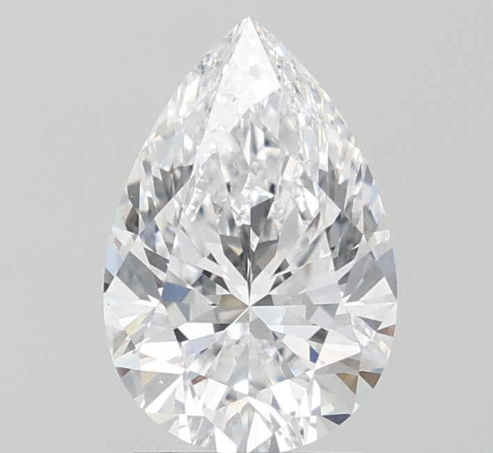 2.07ct Pear D VVS2 Lab Created Diamond