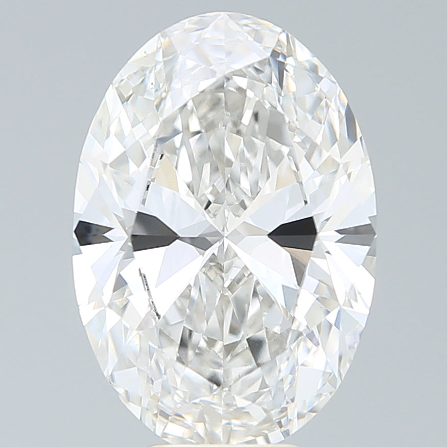 6.57ct Oval G VS1 Lab Created Diamond