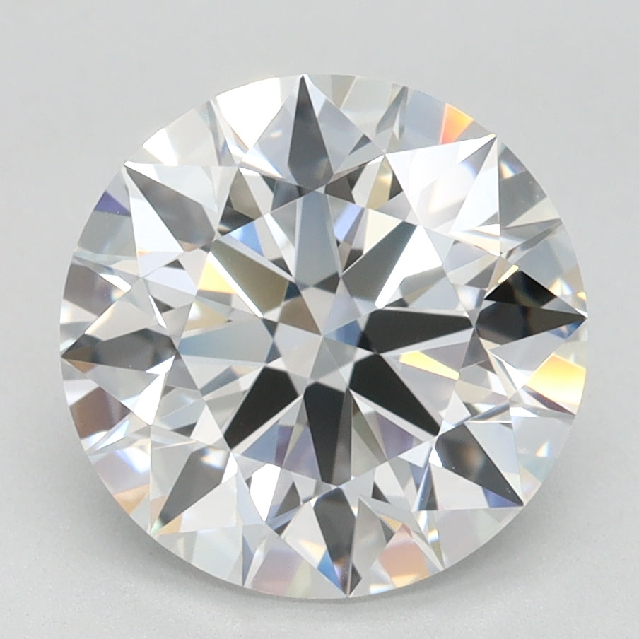2.5ct Round D IF Lab Created Diamond