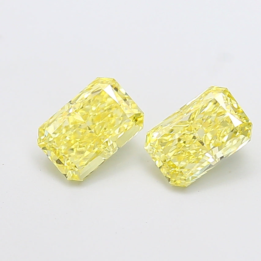 1.01ct Radiant  VVS2 Lab Created Diamond