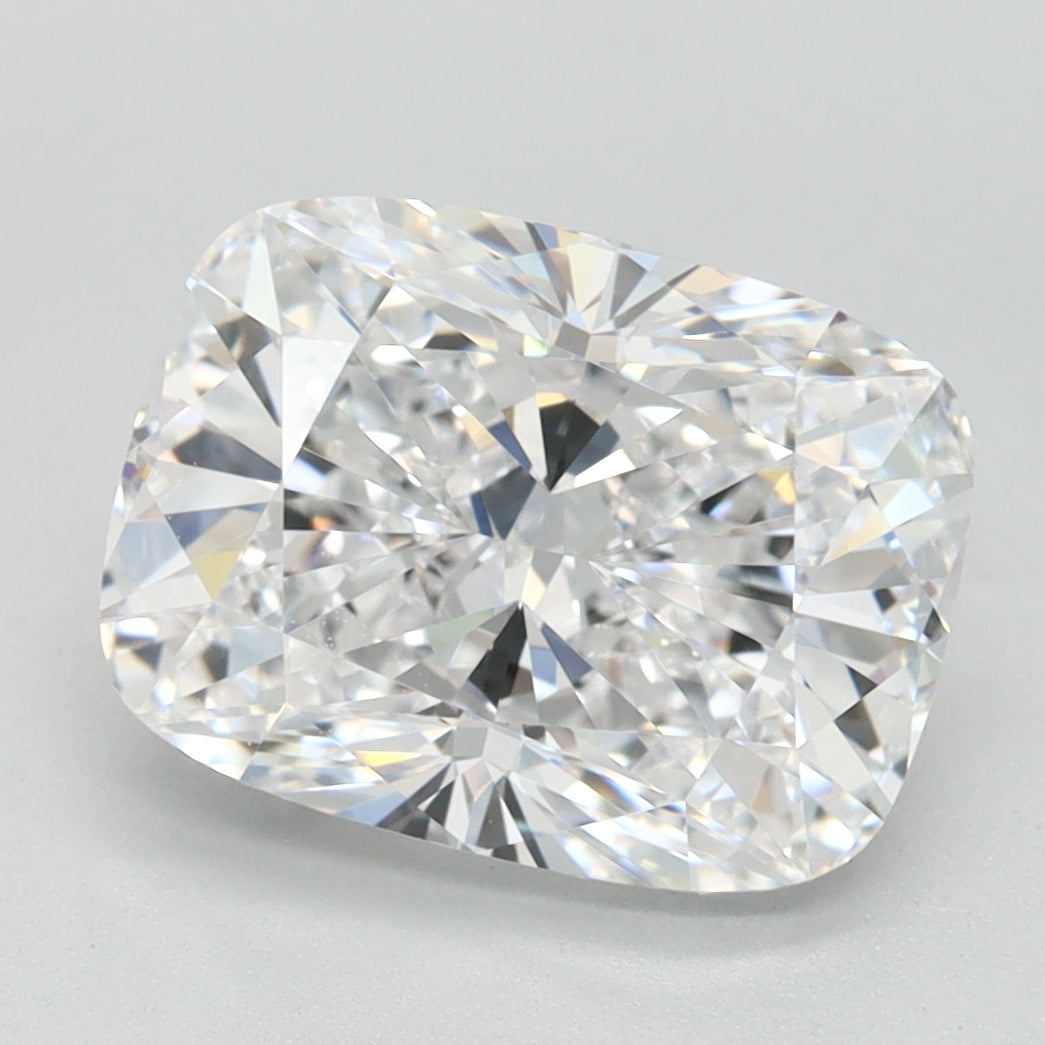 2.96ct Cushion D IF Lab Created Diamond