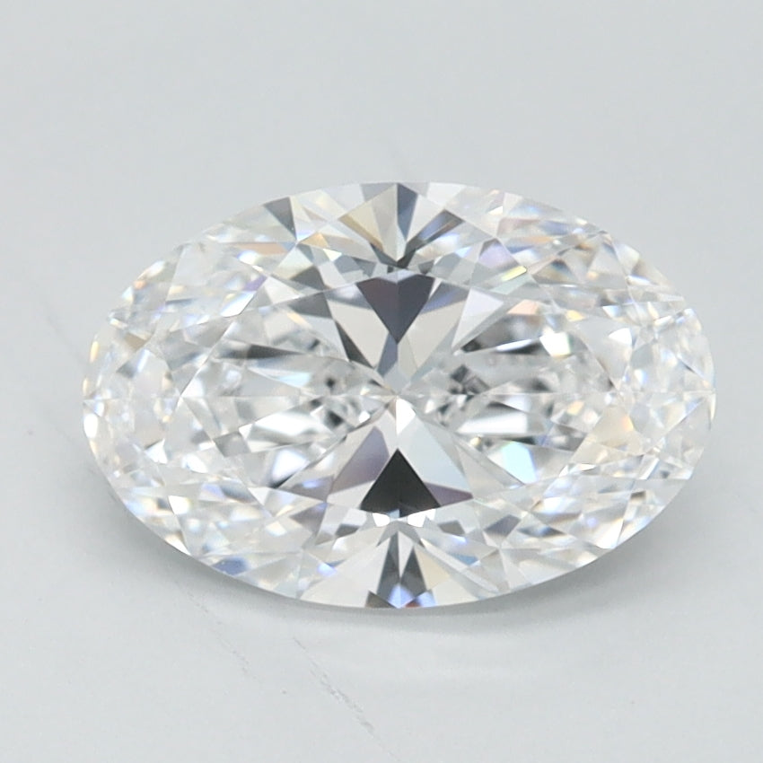 1.04ct Oval D VVS2 Lab Created Diamond