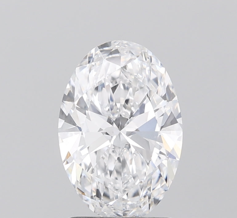 1.52ct Oval D VVS2 Lab Created Diamond