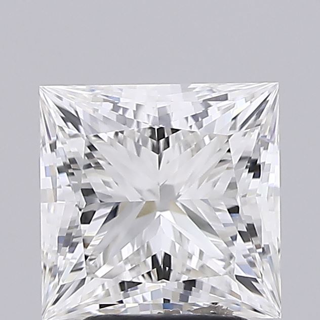 3.02ct Princess F VVS1 Lab Created Diamond