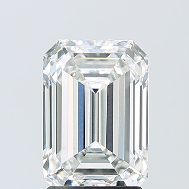 2.1ct Emerald E VVS2 Lab Created Diamond