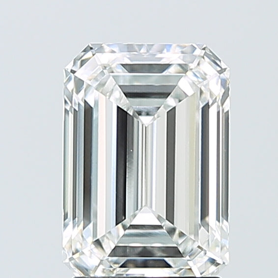 2.07ct Emerald E VVS2 Lab Created Diamond