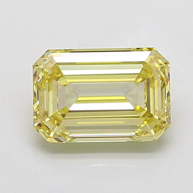 3.23ct Emerald  VVS2 Lab Created Diamond