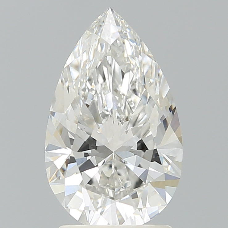2.31ct Pear F VS1 Lab Created Diamond