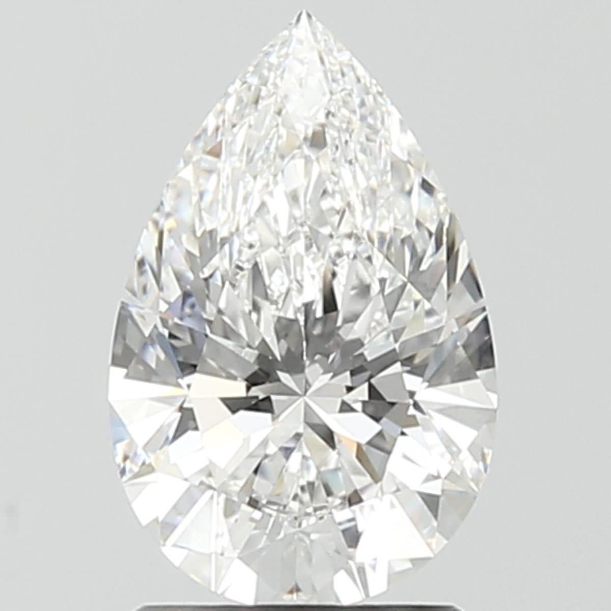 1.57ct Pear E VVS2 Lab Created Diamond