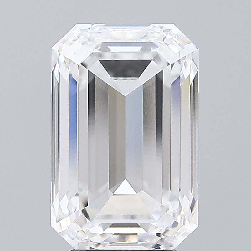 4.71ct Emerald E IF Lab Created Diamond