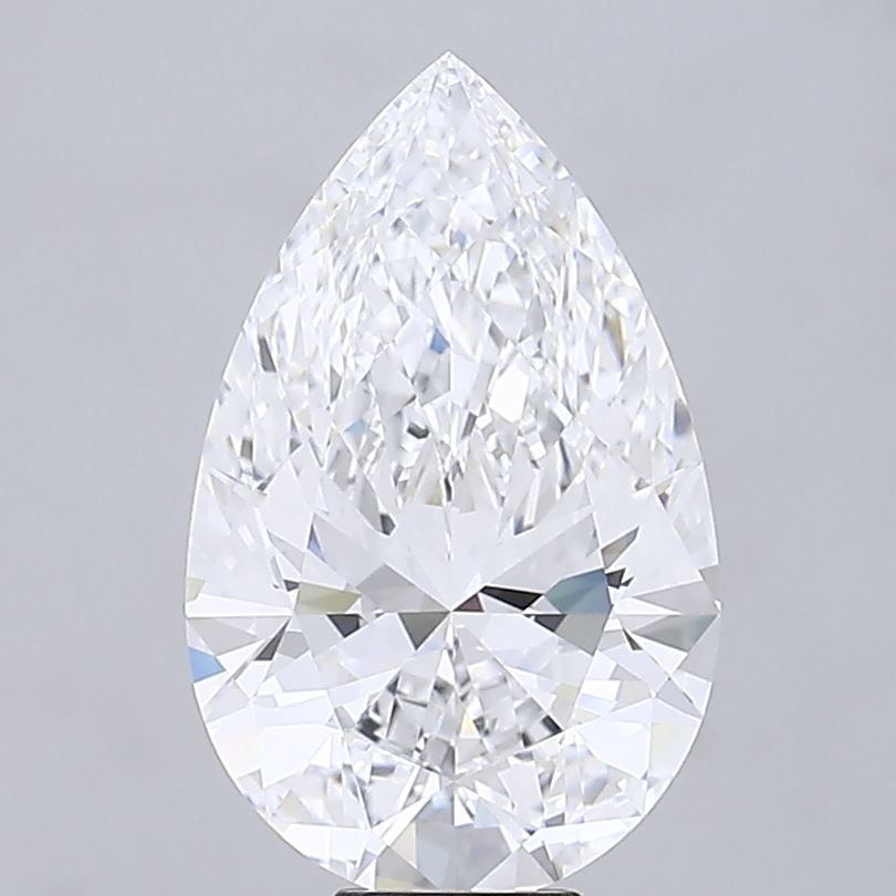 10.82ct Pear E VVS2 Lab Created Diamond