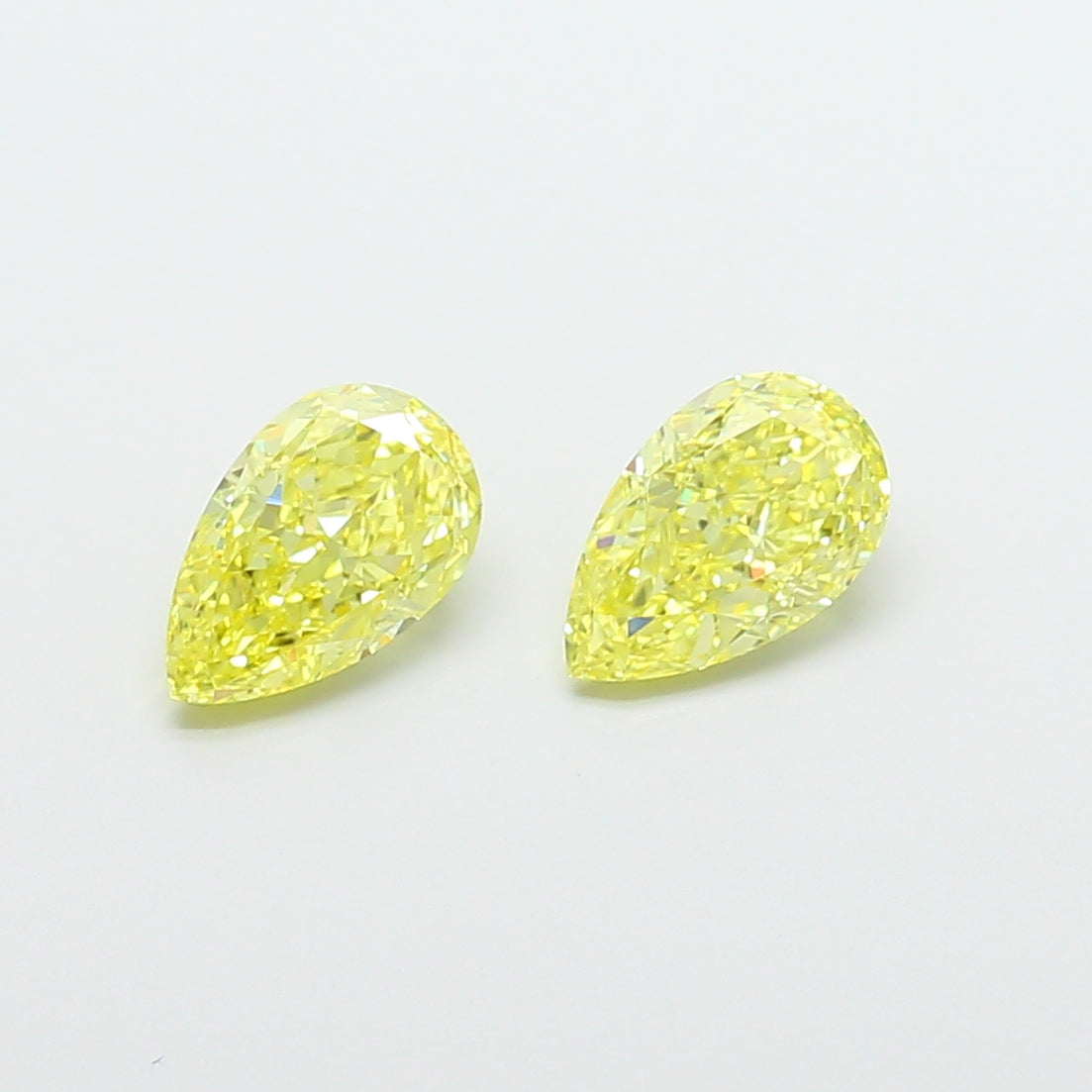 1.06ct Pear  VVS2 Lab Created Diamond