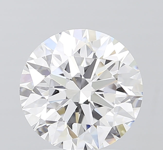 2.54ct Round D VVS2 Lab Created Diamond