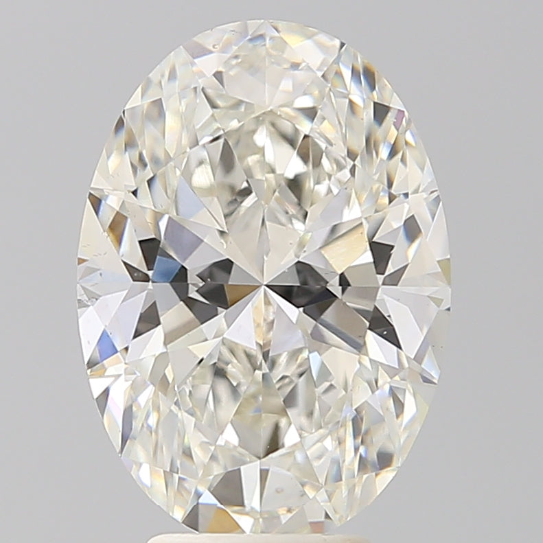 5.15ct Oval H VS1 Lab Created Diamond