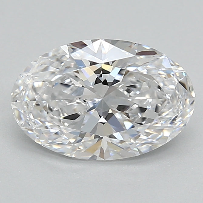 0.92ct Oval D VVS2 Lab Created Diamond