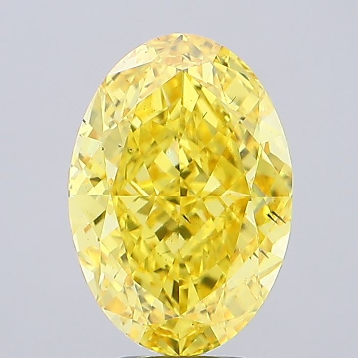 8.02ct Oval  VS2 Lab Created Diamond