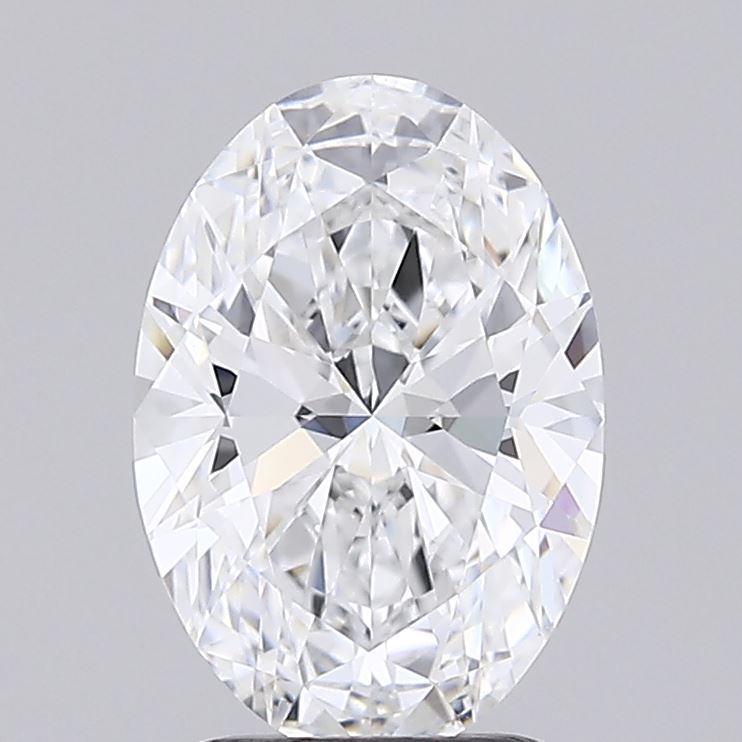 1.58ct Oval D IF Lab Created Diamond