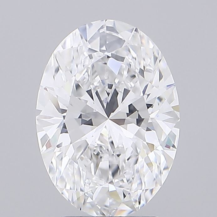 3.01ct Oval D VVS1 Lab Created Diamond