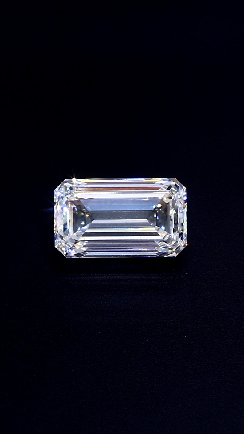 4.42ct Emerald D VS1 Lab Created Diamond