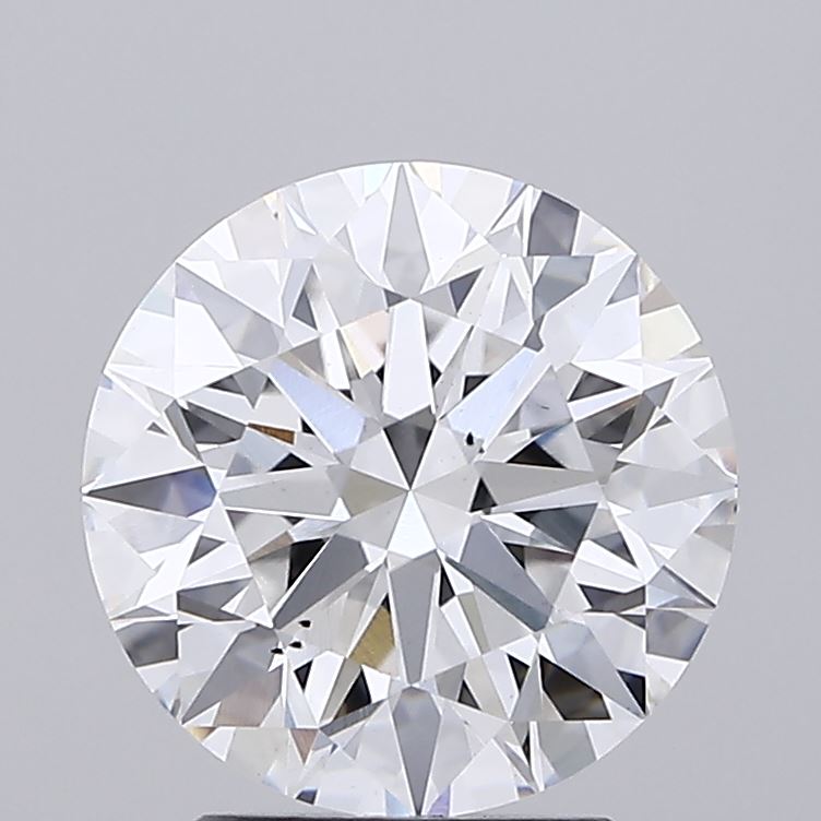 3.06ct Round E VS2 Lab Created Diamond