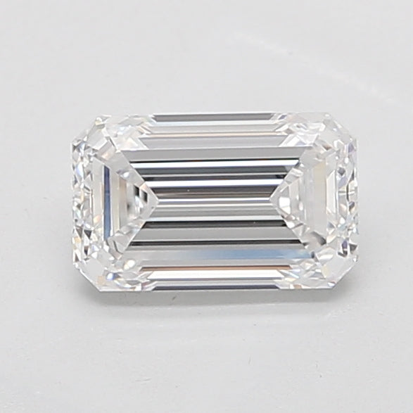 2.01ct Emerald D VVS2 Lab Created Diamond