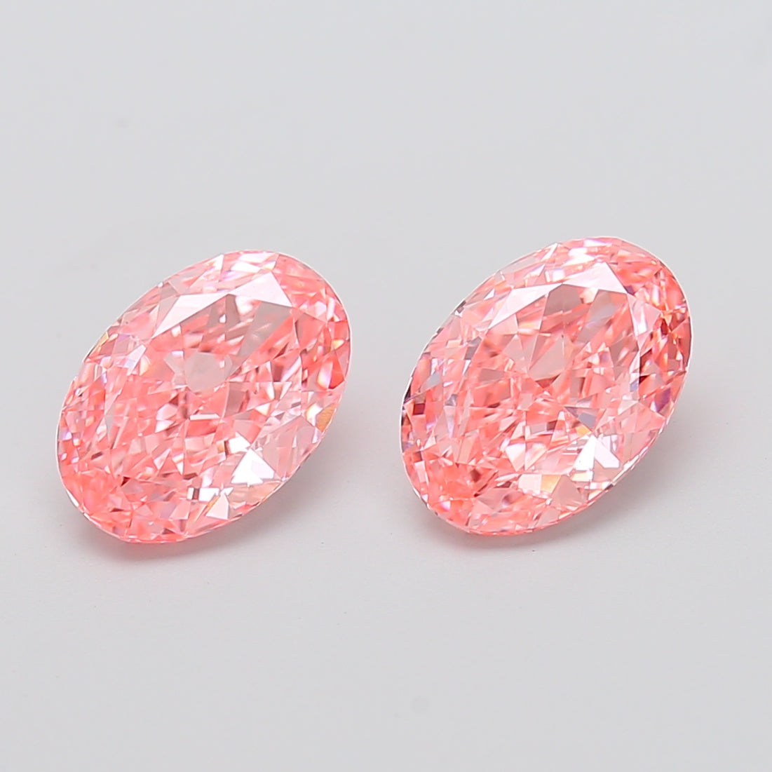 2.28ct Oval  VVS2 Lab Created Diamond