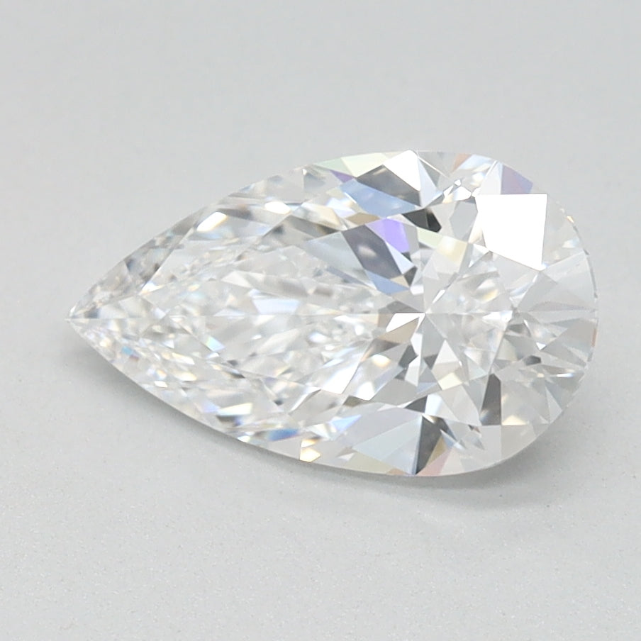 1.01ct Pear D IF Lab Created Diamond