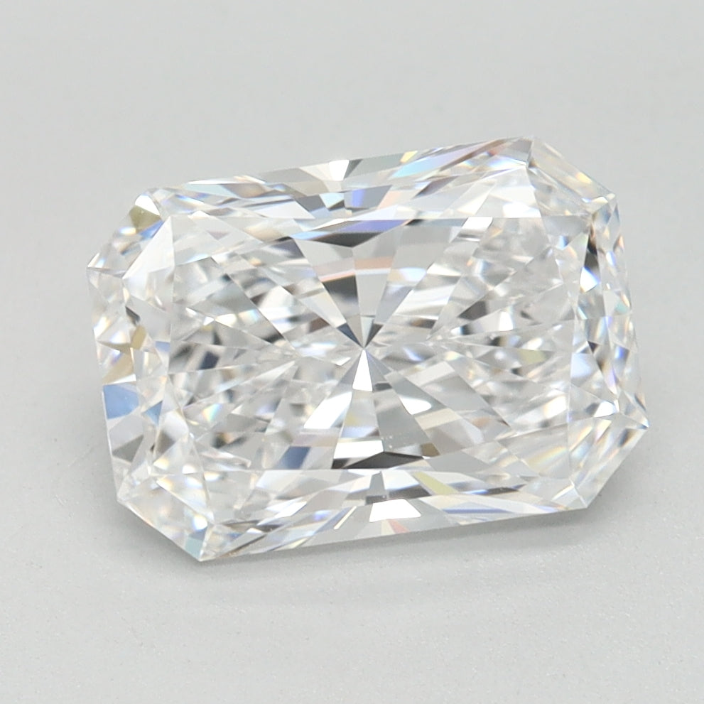 1.81ct Radiant D IF Lab Created Diamond