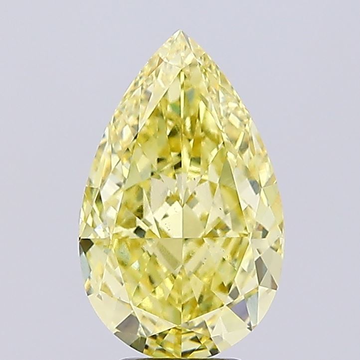 5.85ct Pear  VS1 Lab Created Diamond