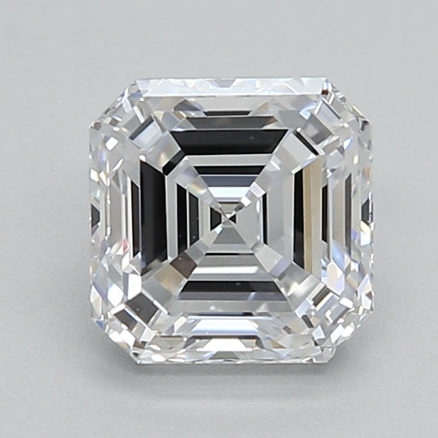 1ct Asscher E IF Lab Created Diamond