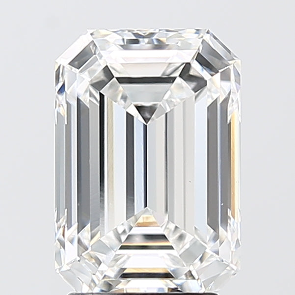 3.05ct Emerald E VVS2 Lab Created Diamond