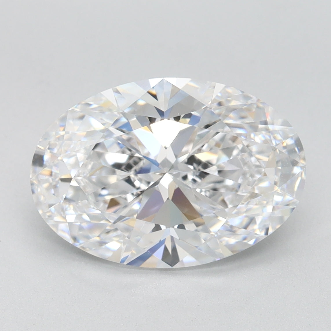 2.77ct Oval D VVS1 Lab Created Diamond