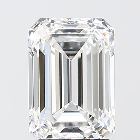 2.53ct Emerald D VVS2 Lab Created Diamond
