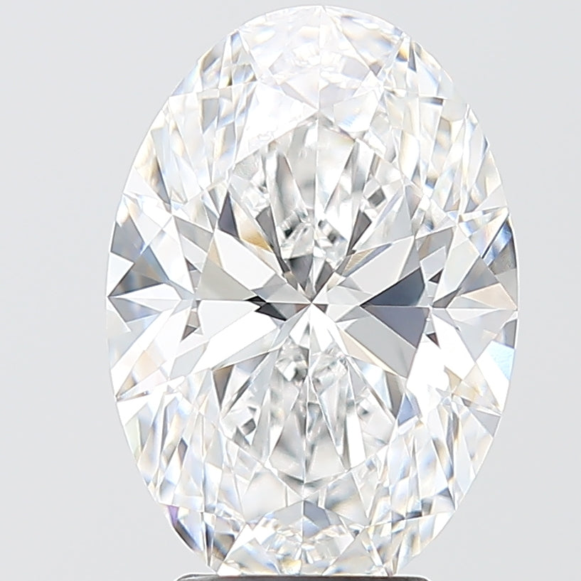 4.07ct Oval D VVS2 Lab Created Diamond