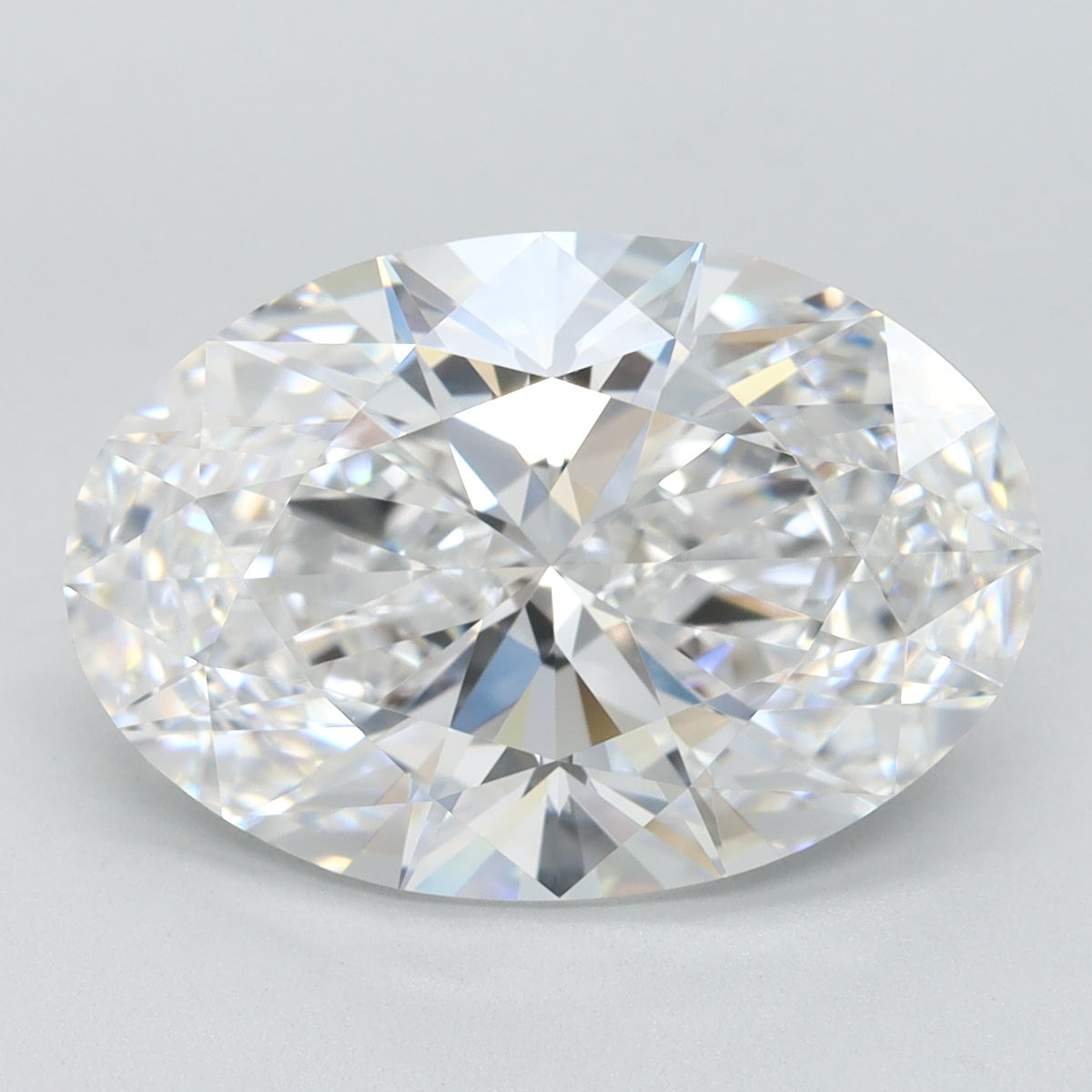 5.02ct Oval D VVS1 Lab Created Diamond