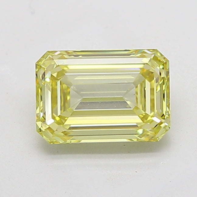 2.95ct Emerald  VVS2 Lab Created Diamond