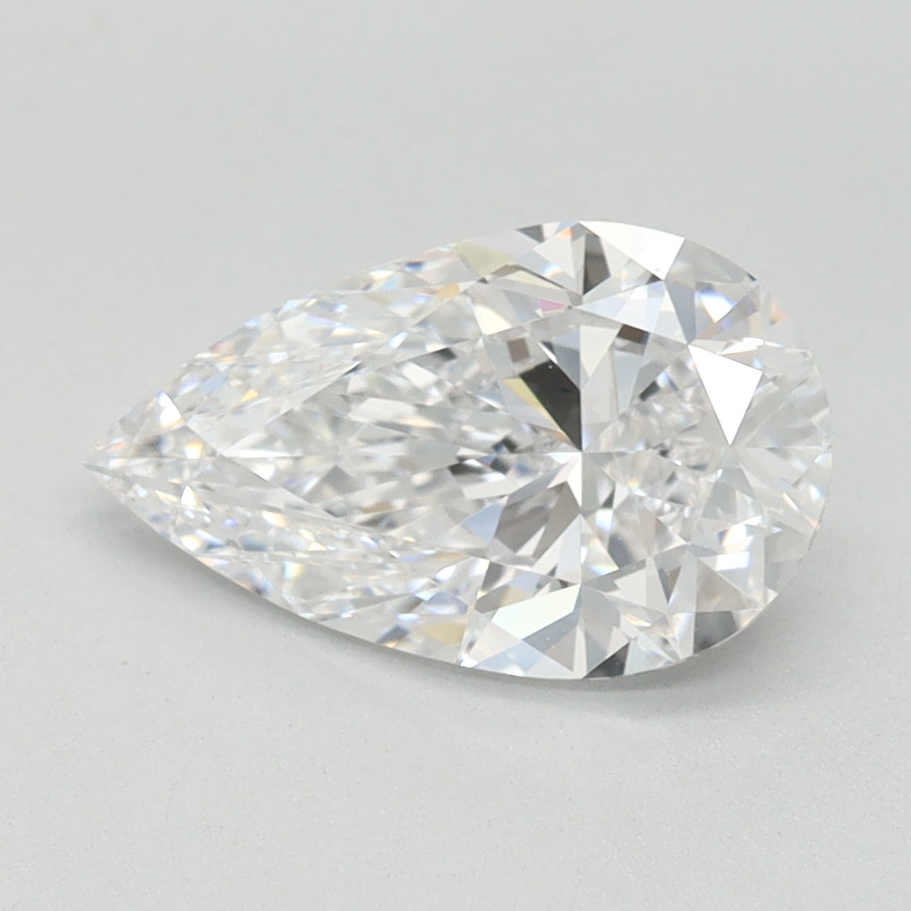 1.32ct Pear D IF Lab Created Diamond