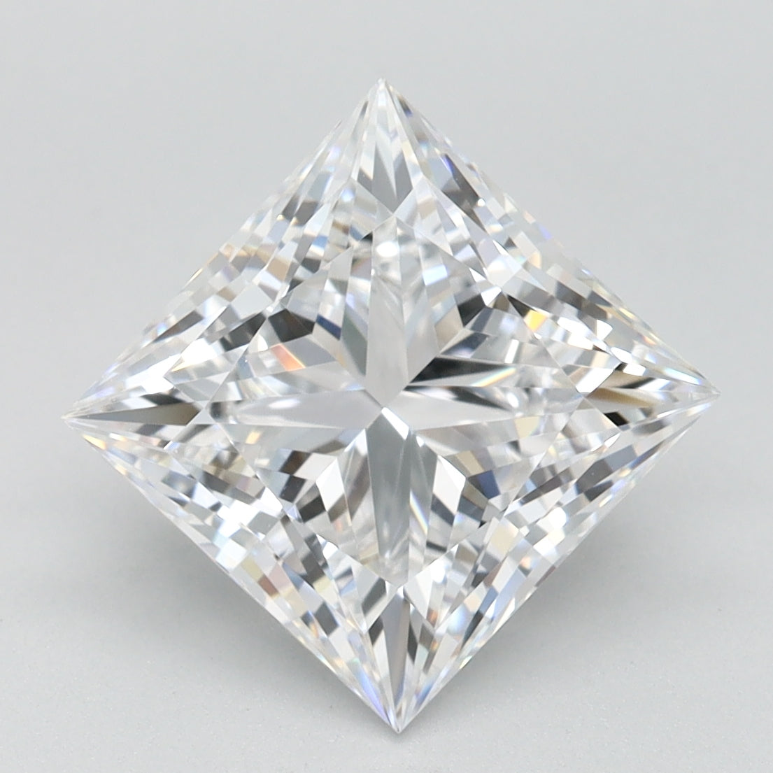 3ct Princess D VVS1 Lab Created Diamond