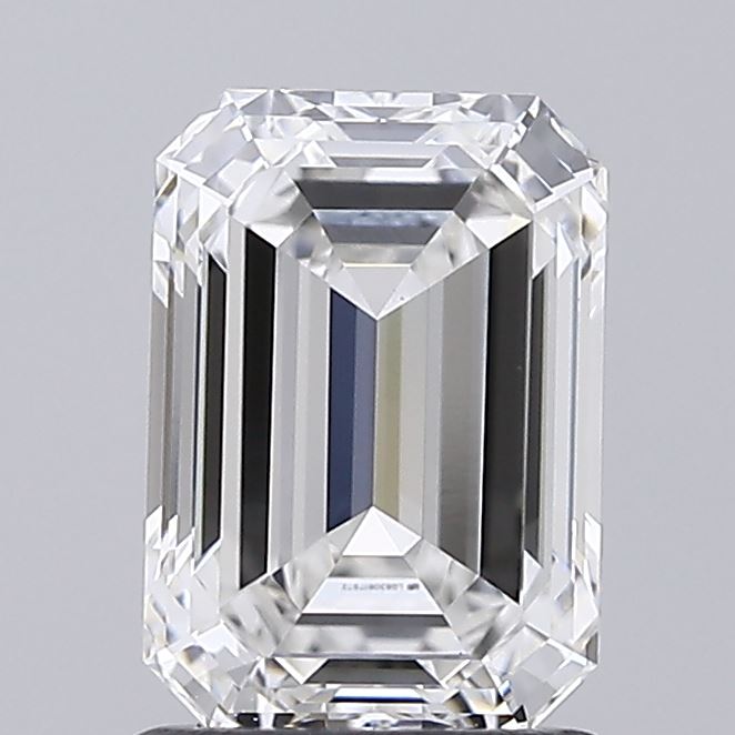 1.5ct Emerald E VVS2 Lab Created Diamond