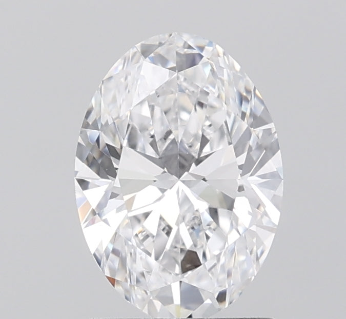 1.51ct Oval D VVS2 Lab Created Diamond