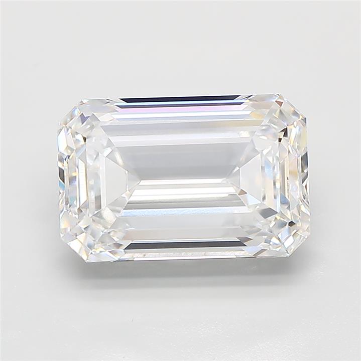 4.97ct Emerald D VVS1 Lab Created Diamond