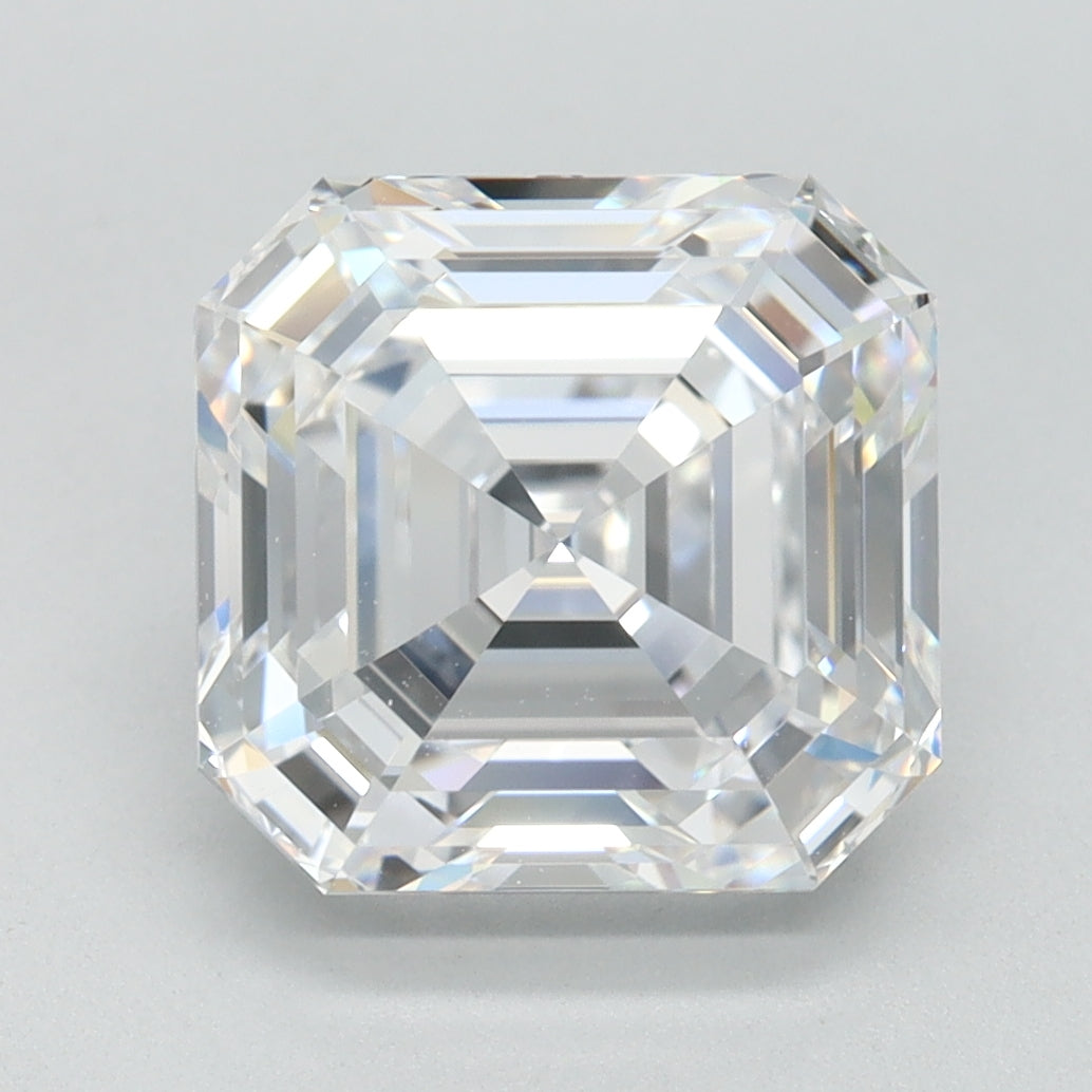 3.11ct Asscher D IF Lab Created Diamond