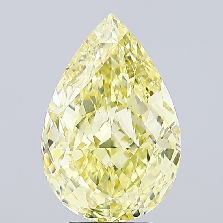 5.01ct Pear  VVS2 Lab Created Diamond