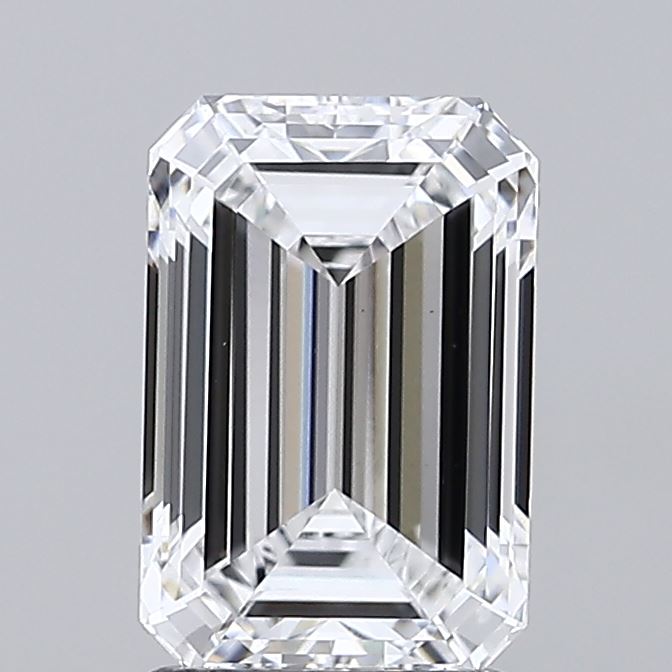 2.08ct Emerald D VS1 Lab Created Diamond