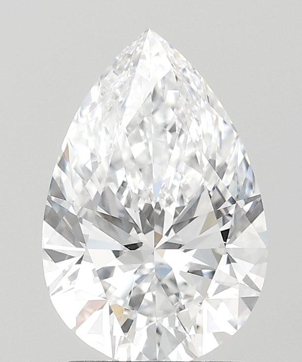 2.05ct Pear D VVS2 Lab Created Diamond
