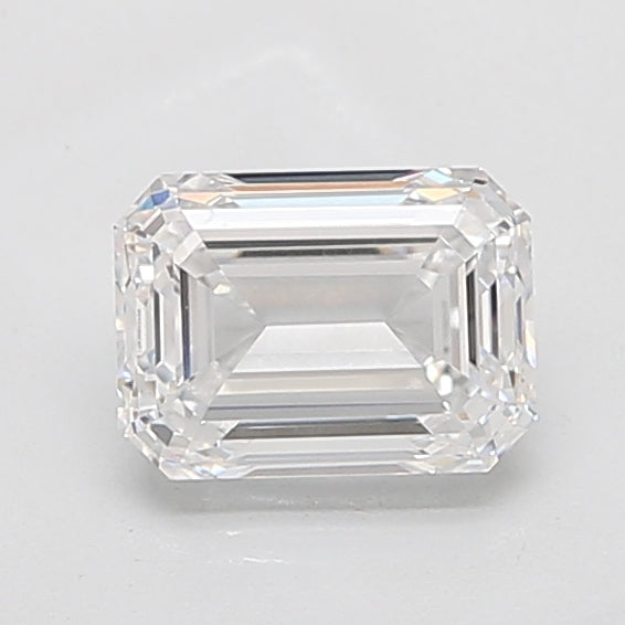 2.3ct Emerald D VVS1 Lab Created Diamond