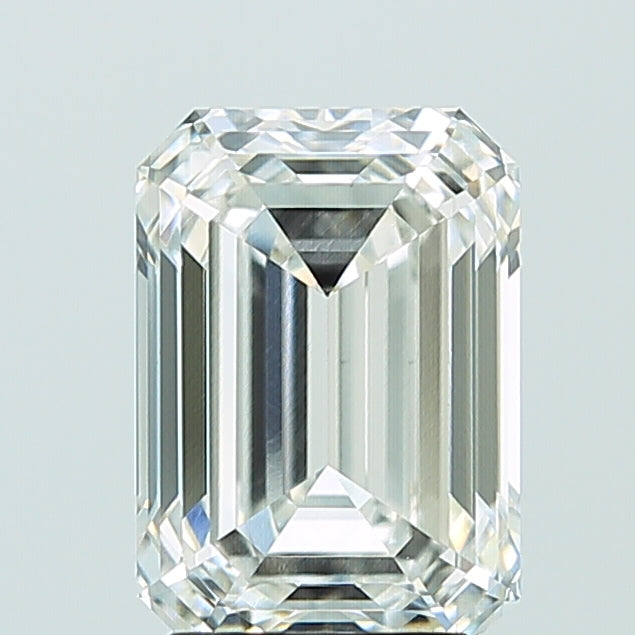 3.02ct Emerald E VVS2 Lab Created Diamond