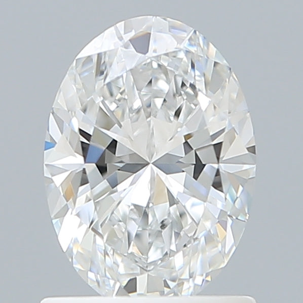 1.09ct Oval D VVS2 Lab Created Diamond